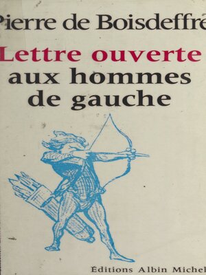 cover image of Lettre ouverte aux hommes de gauche